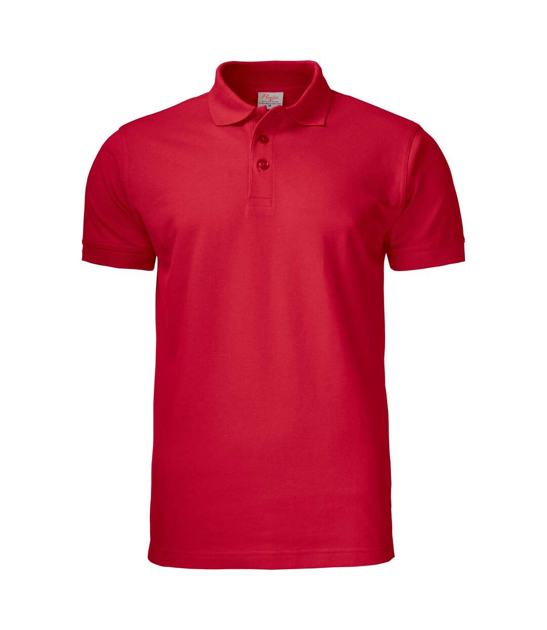 Mens Surf Pro Rsx Polo Shirt Red Printer-2