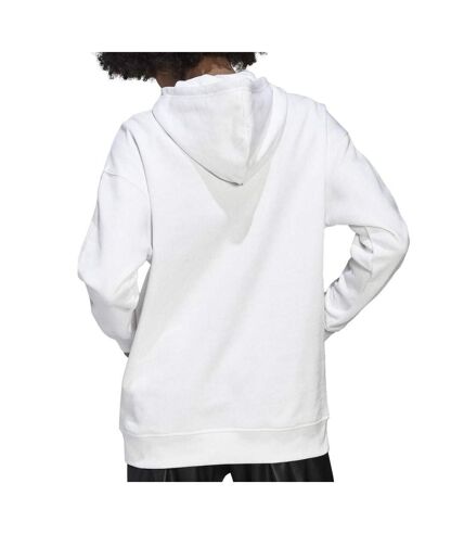 Sweat Blanc Femme Adidas Trefoil Hoodie - 14A