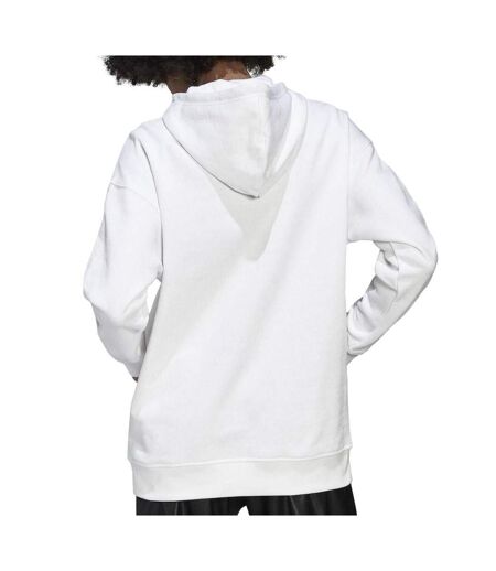 Sweat Blanc Femme Adidas Trefoil Hoodie - 38