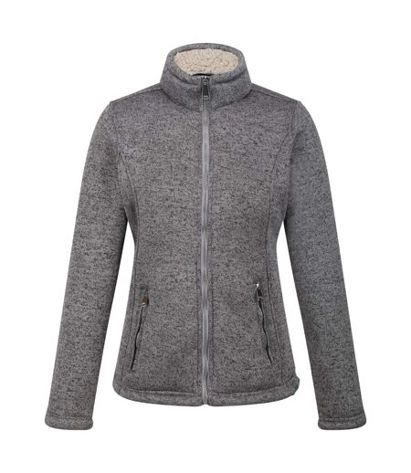 Veste Polaire Razia Femme Gris Orage Beige Clair Regatta