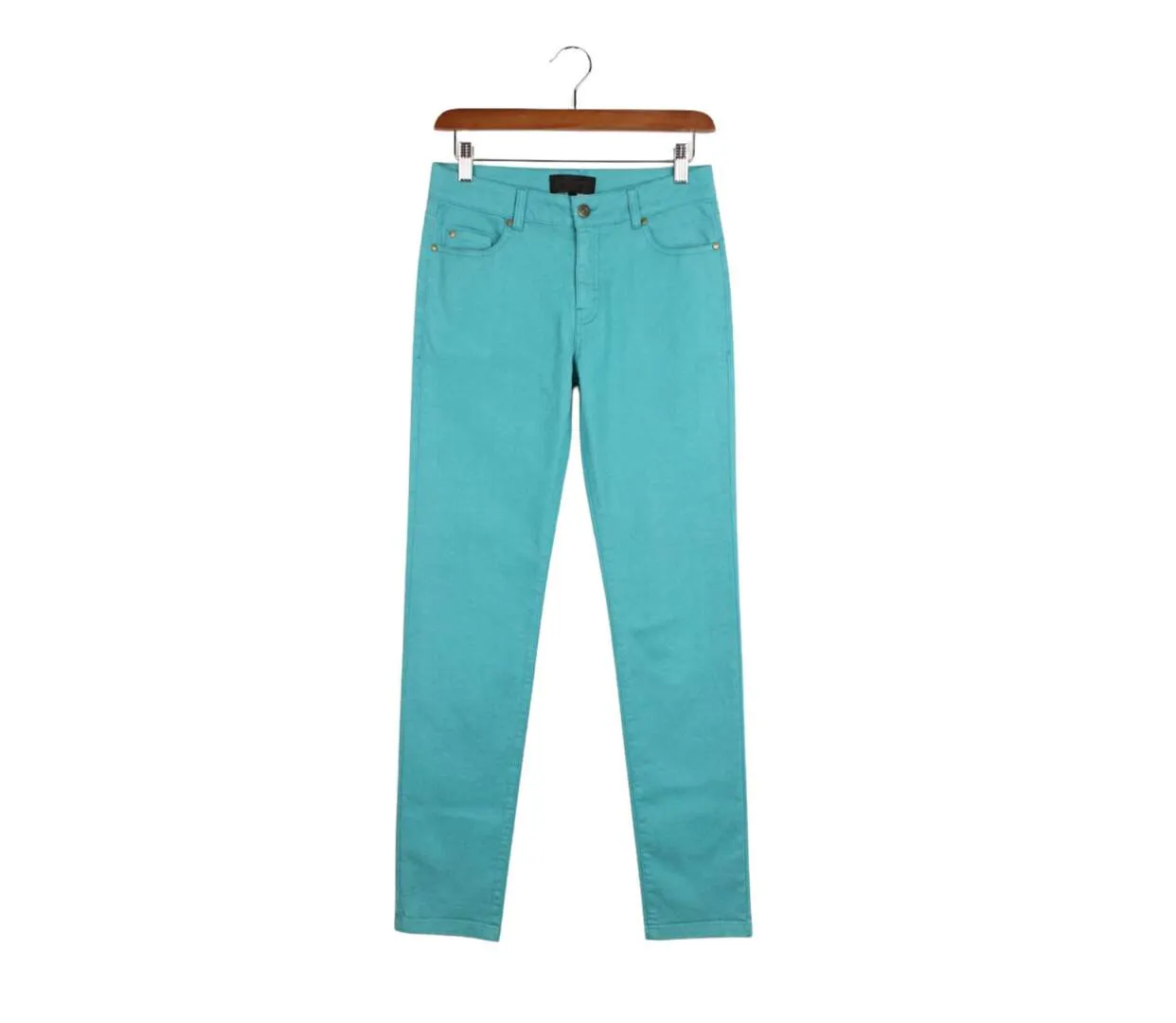 Pantalon Ultra Stretch Bleu Aqua – Effet Jean & Confort Absolu-5