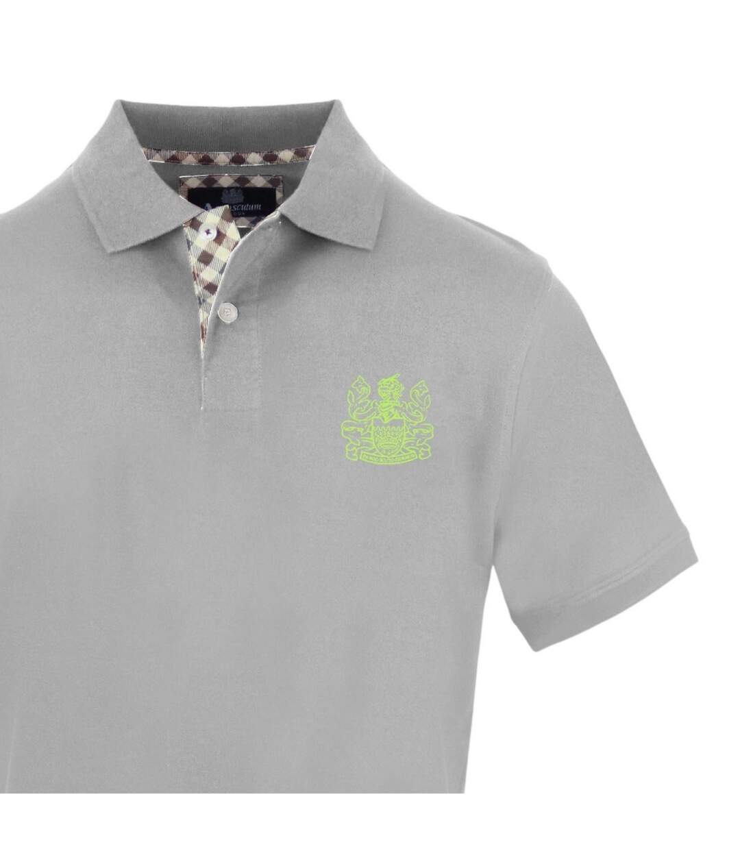 Polo Motif/style Logo Homme Gris Aquascutum-3