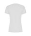 Womens/ladies Golden T-shirt White Roly-2