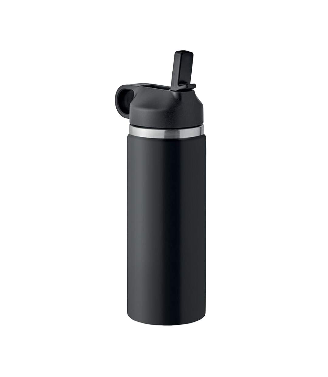 Ivalo double wall 500ml water bottle one size black MidOcean-1