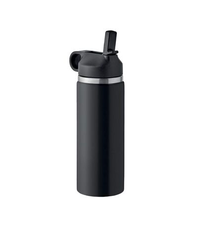 Ivalo double wall 500ml water bottle one size black MidOcean