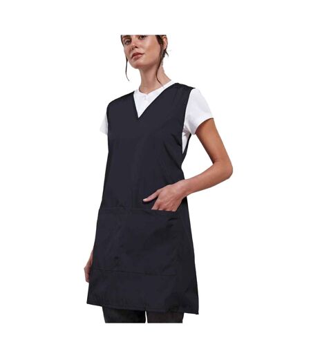 Unisex adult waterproof tunic s-m black Premier