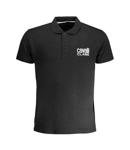 Polo Motif Vif Adulte Noir Cavalli Class