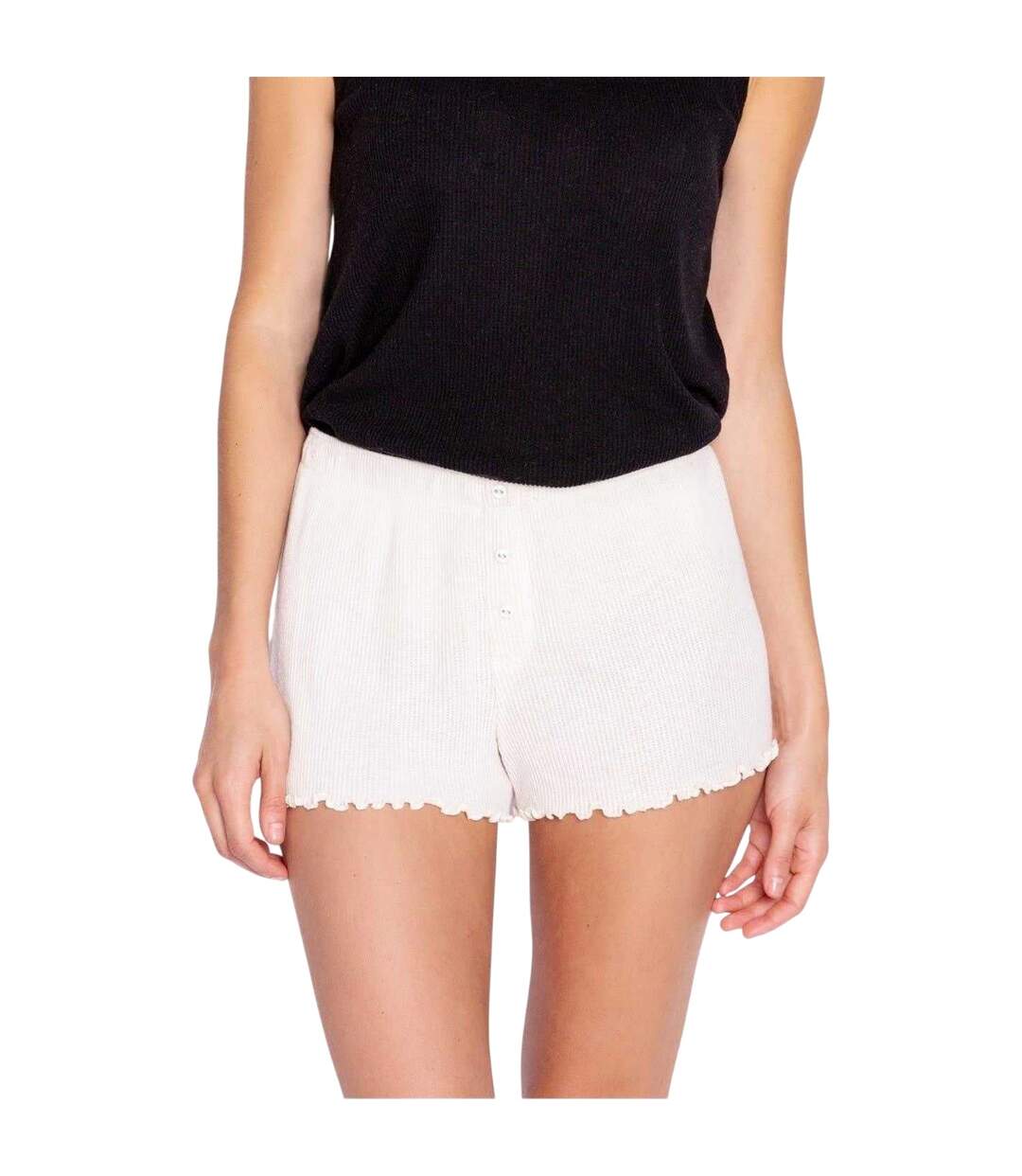 Short Femme Beige PJ Salvage-2