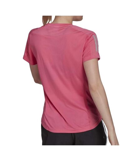 T-shirt de Running Rose Femme Adidas H30045 - XXS