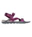 Womens/ladies lady locke sandals charcoal/raspberry Craghoppers