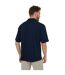 Mens Drewrea Short-sleeved Shirt Navy Threadbare-3