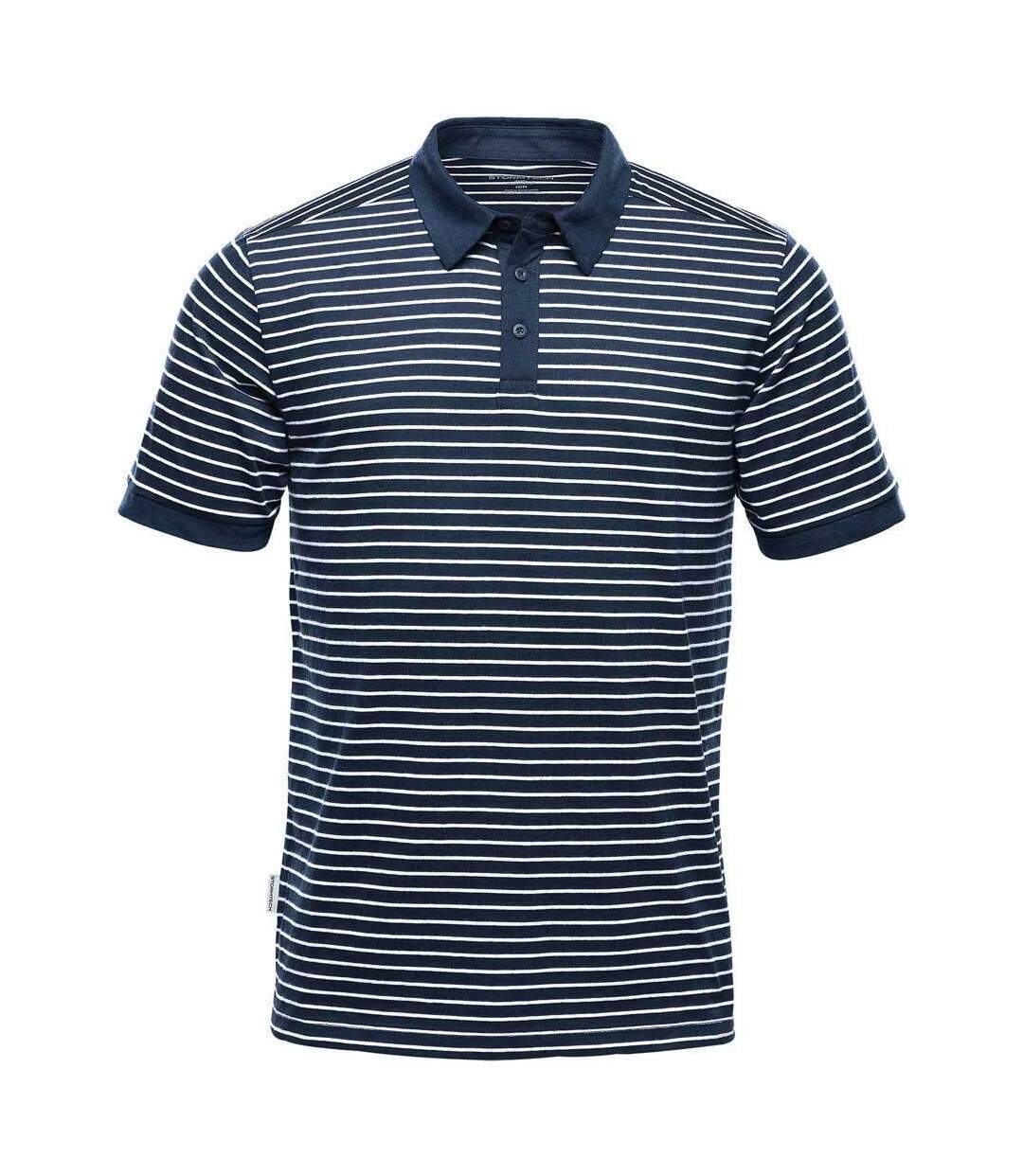 Stormtech Mens Railtown Polo Shirt (Navy/White)