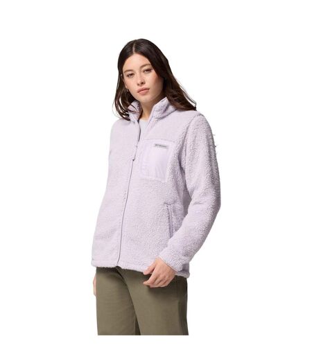 Womens/ladies Full Zip Fleece Jacket Lavender Columbia