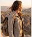 Veste Saharienne Femme Mayflower Manga2 Beige-4