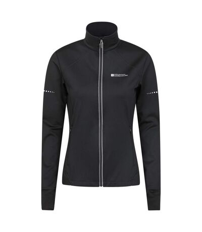 Womens/ladies shift windproof cycling jacket black Mountain Warehouse