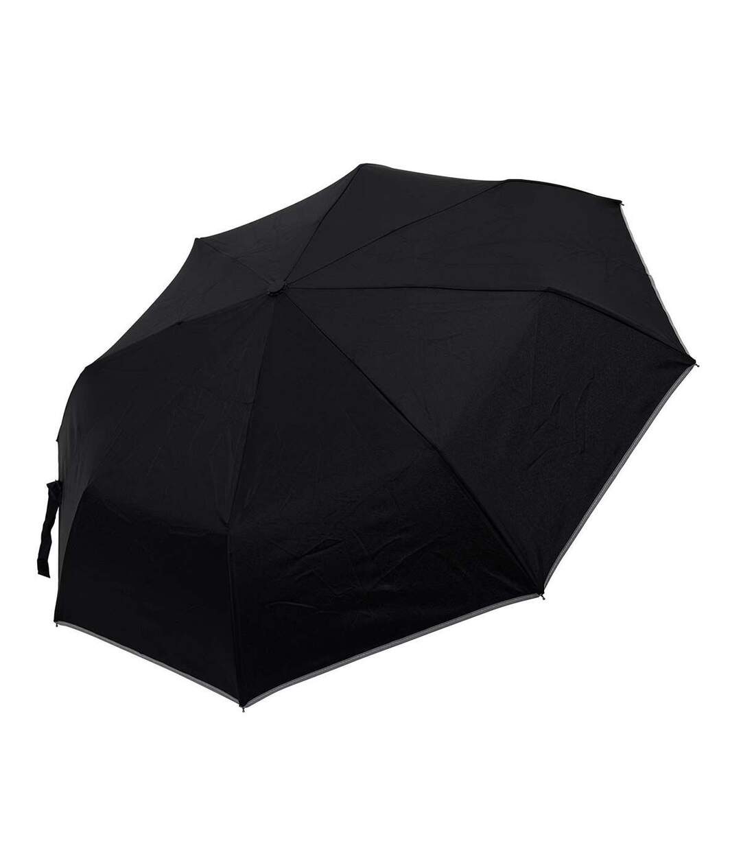 Parapluie & Lampe Torche Automatique 31cm Noir-2