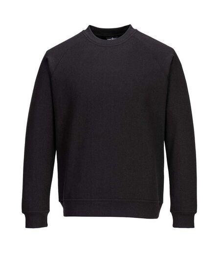 Portwest Womens/Ladies Raglan Sweatshirt (Black)