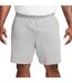 Mens Club Embroidered Logo Shorts Grey Heather Nike-2
