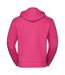 Veste À Capuche Authentic Homme Fuchsia Russell-2