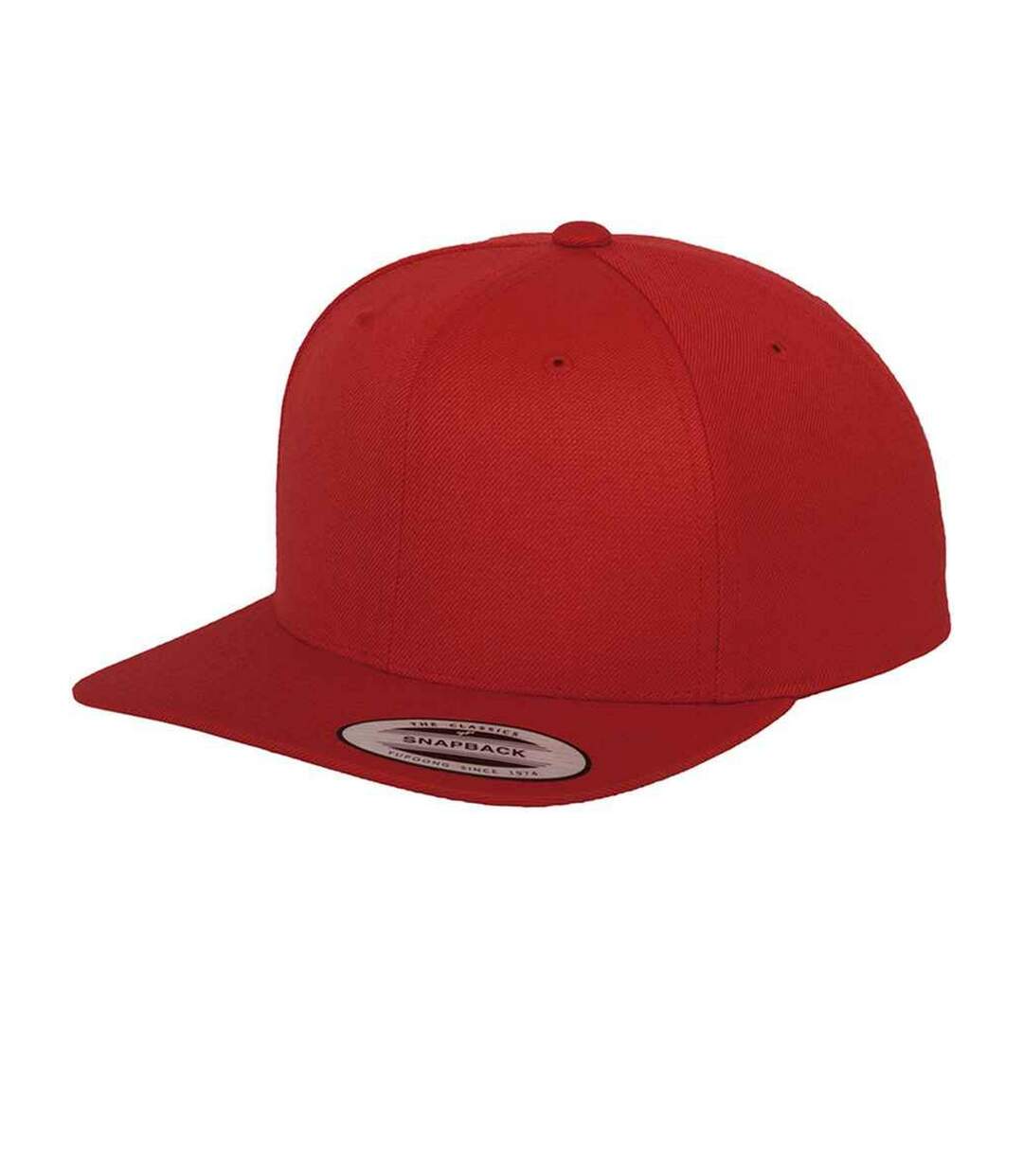 Casquette ajustable classic homme rouge Flexfit-1