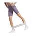 Womens/ladies Optime Cycling Shorts Shadow Violet Adidas-4