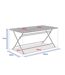 Table de jardin pliante rectangulaire 6 places GREENSBORO - Vert olive-2