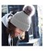 Beechfield Unisex Cuffed Design Winter Hat (Light Grey) - UTRW5283