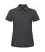 Polo id.001 femme anthracite B&C