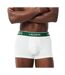Lot de 3 boxers blanc homme lacoste 5h1300 - l-1