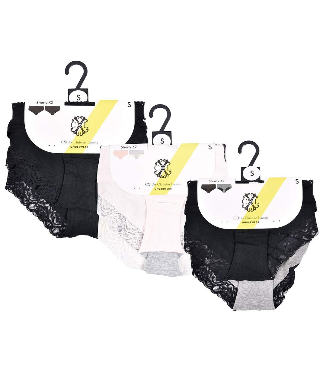 Culotte CXL By LACROIX X6 Pack de 6 Dentelle CXL0890-4