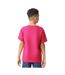 T-shirt enfant rose Gildan-2