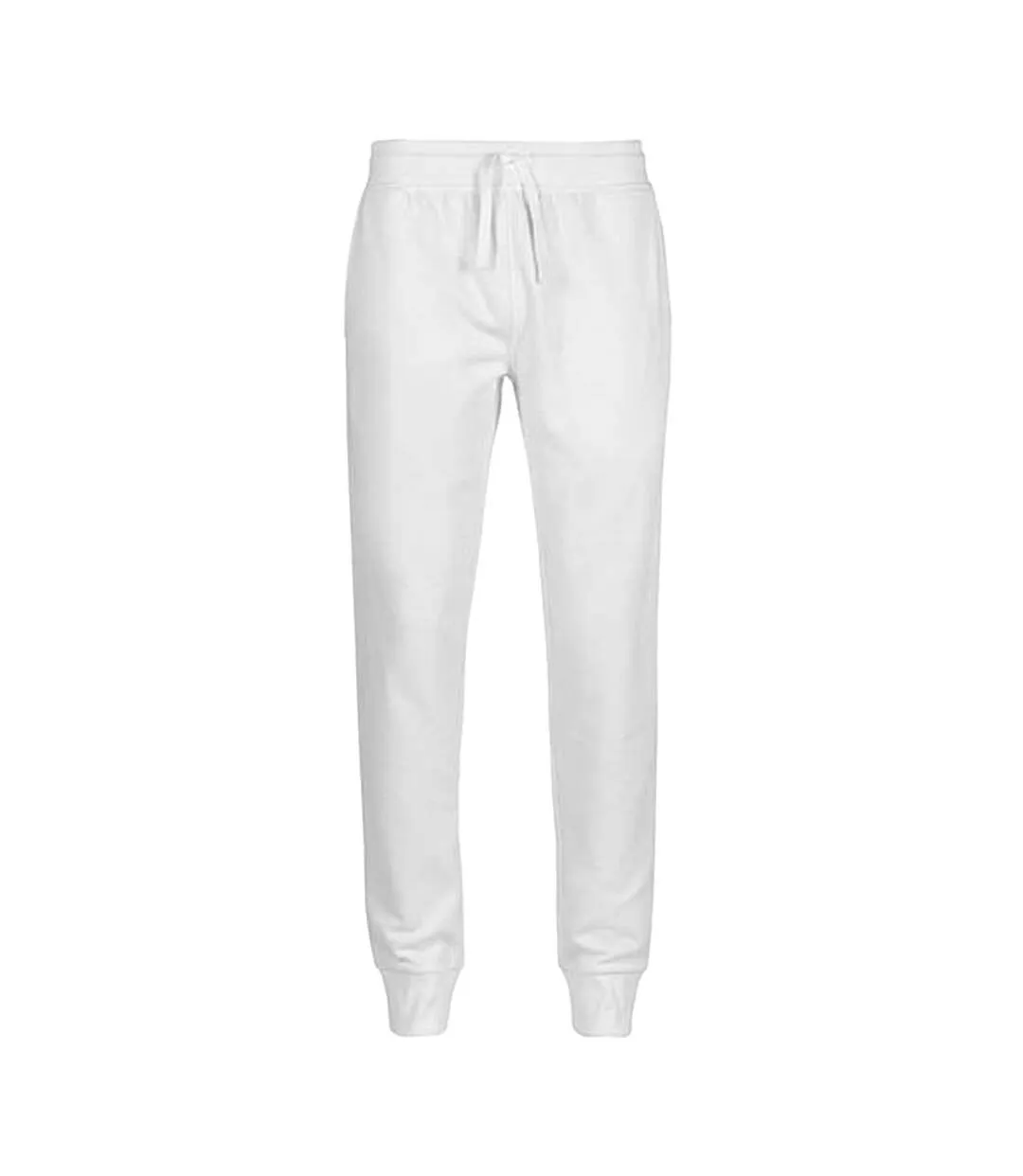 Womens/ladies Jake Slim Jogging Bottoms White SOLS-1