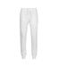 Womens/ladies Jake Slim Jogging Bottoms White SOLS-1
