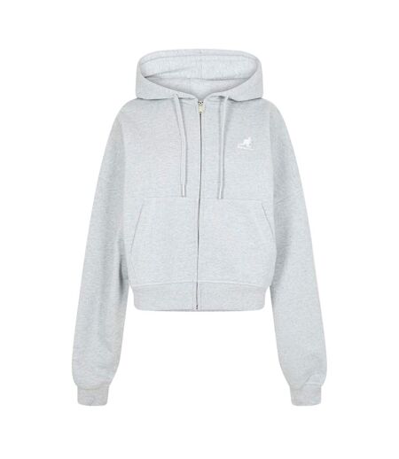 Veste À Capuche Femme Gris Kangol
