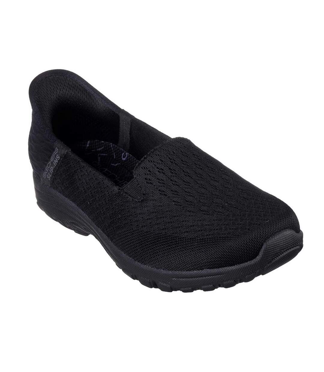 Womens/ladies reggae fest 2.0 guiding wide shoes black Skechers-1