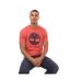 T-shirt kennebec river tree homme corail Timberland-3