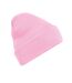 Bonnet À Manchettes Original Pour Adultes, Unisexe Rose Classique Beechfield-1
