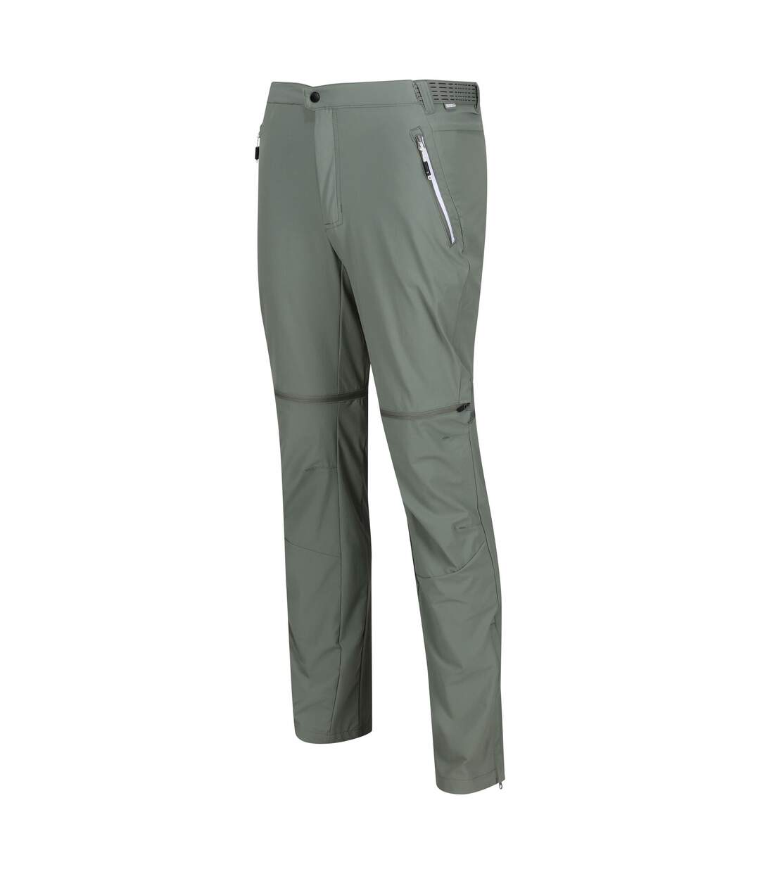 Pantalon À Taille Semi-élastiquée 2-en-1 Mountain Homme Vert Pâle Regatta-4