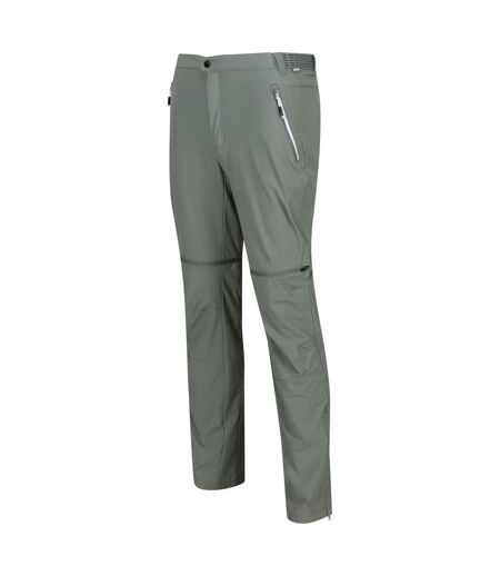 Pantalon À Taille Semi-élastiquée 2-en-1 Mountain Homme Vert Pâle Regatta