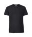 T-shirt Iconic Premium Homme Noir Fruit Of The Loom-1
