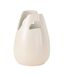 Vase Déco avec Anses Pure Nature 30cm Blanc-1
