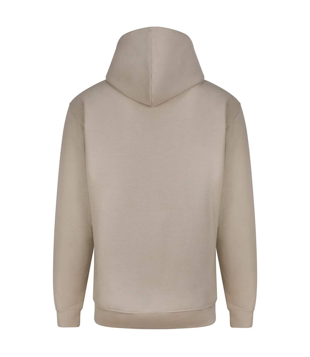 Plain Mens Hooded Full Zip Hoodie / Zoodie Natural Stone Awdis-2