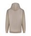Plain Mens Hooded Full Zip Hoodie / Zoodie Natural Stone Awdis-2