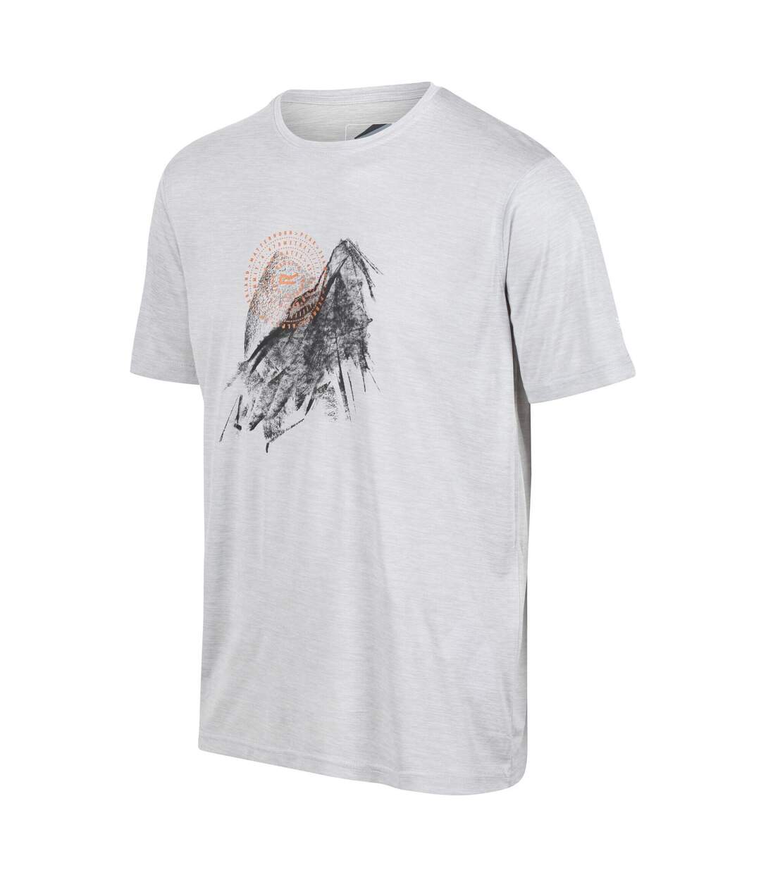 Regatta - T-shirt FINGAL - Homme (Gris argenté) - UTRG7159