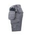 Mens Work Shorts Grey Projob-3