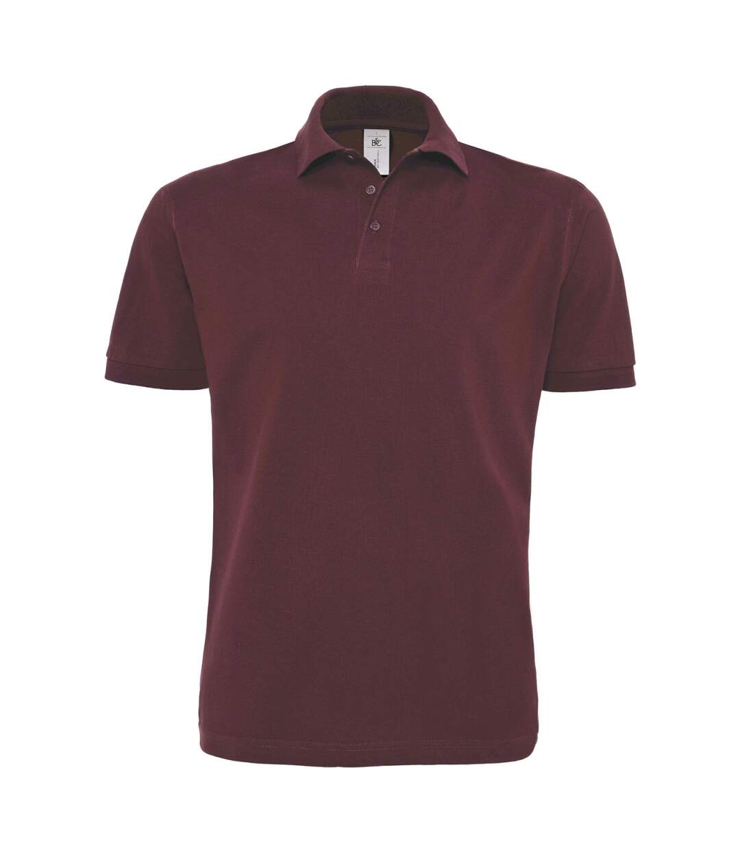 Polo lourd manches courtes - homme - PU422 - rouge bordeau-1