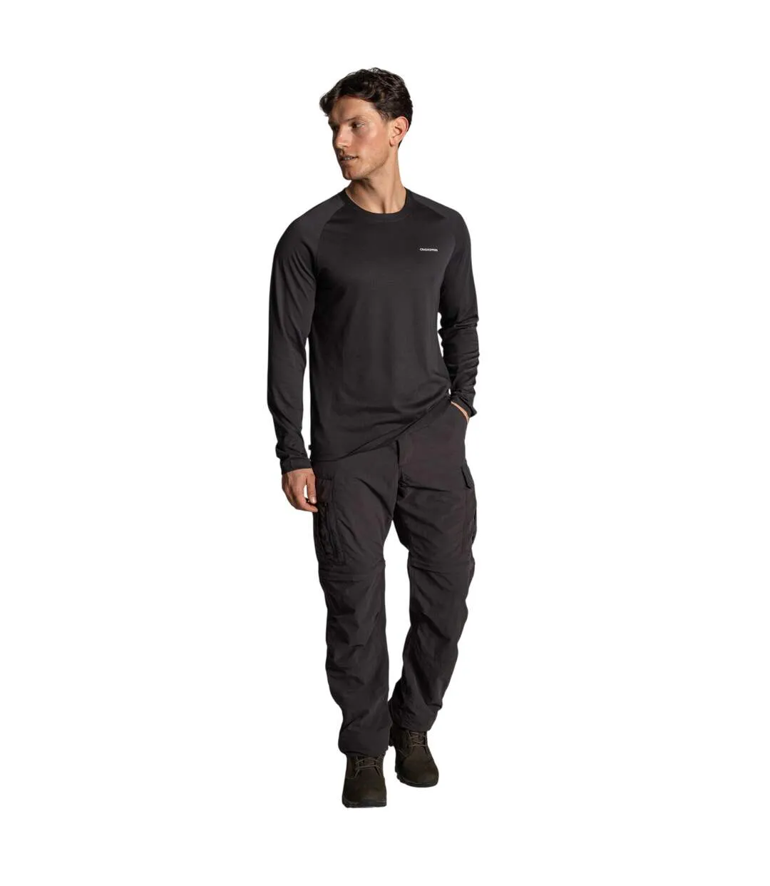 T-shirt Manches Longues Nour Homme Gris Fer Craghoppers-4