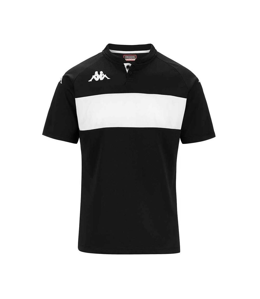 Polo multisports noir homme kappa dalto-1