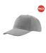 Lot de 2  casquettes liberty five adulte gris clair Atlantis