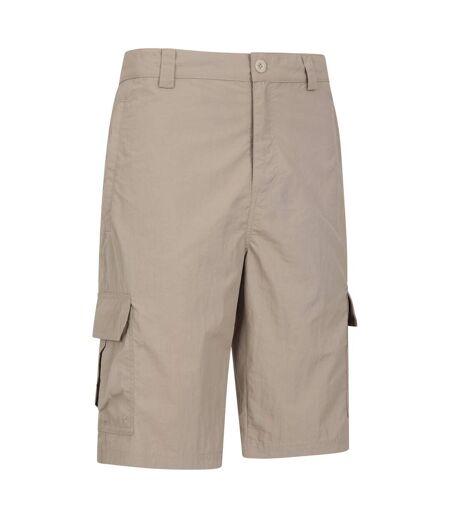 Mens Explore Cargo Shorts Beige Mountain Warehouse